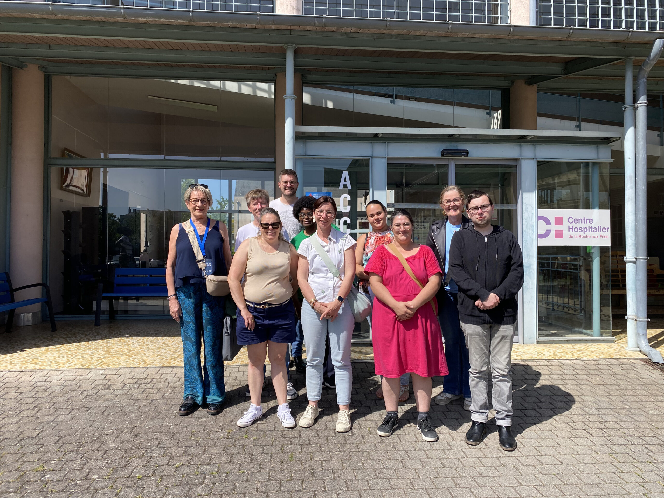 Échange enrichissant au centre hospitalier de la Roche aux Fées