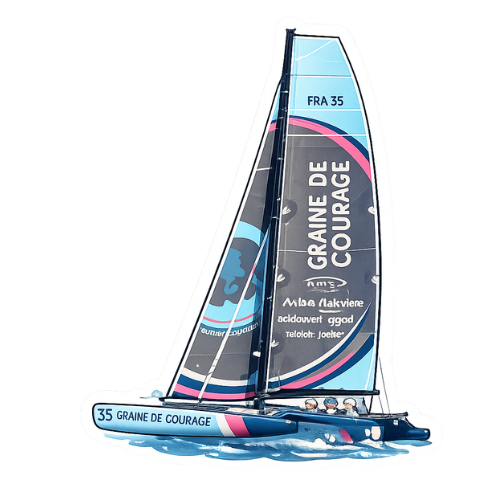 Sticker Bateau
